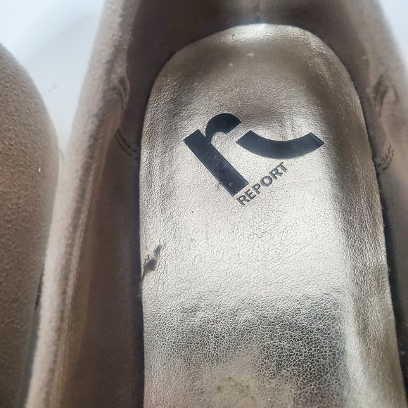 Report Suede Flats with Bling - Picture 7 of 8